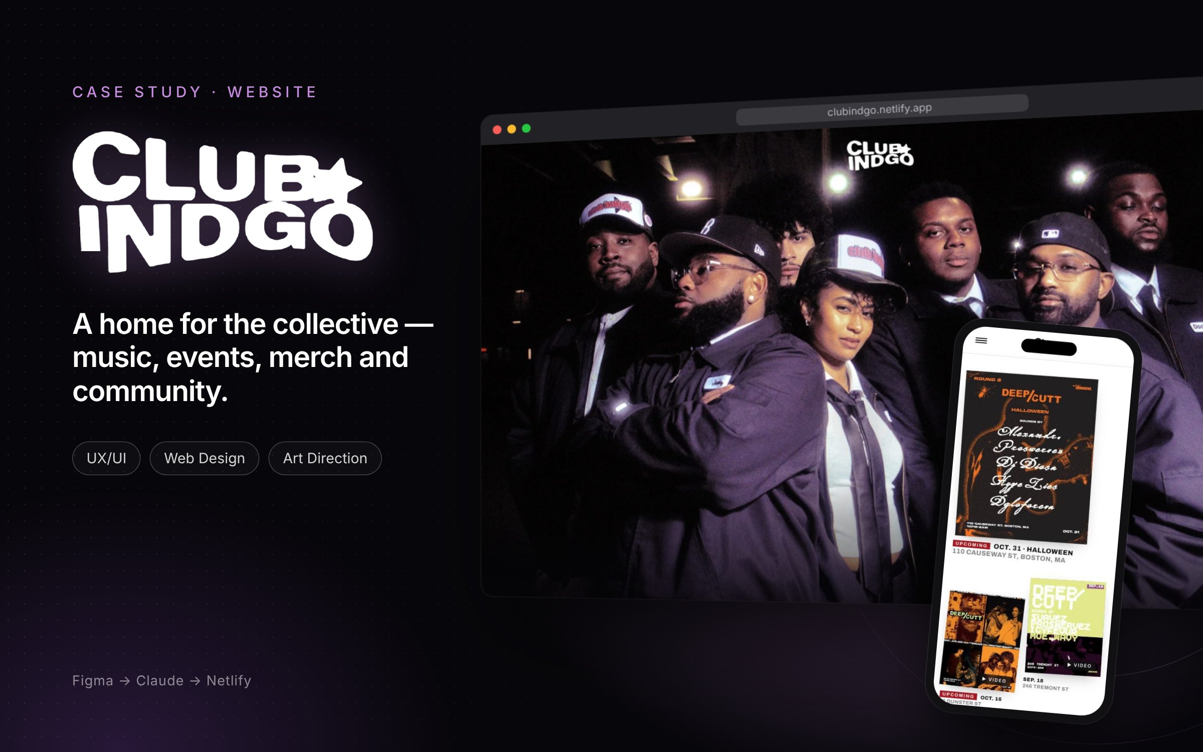 Club Indgo Website
