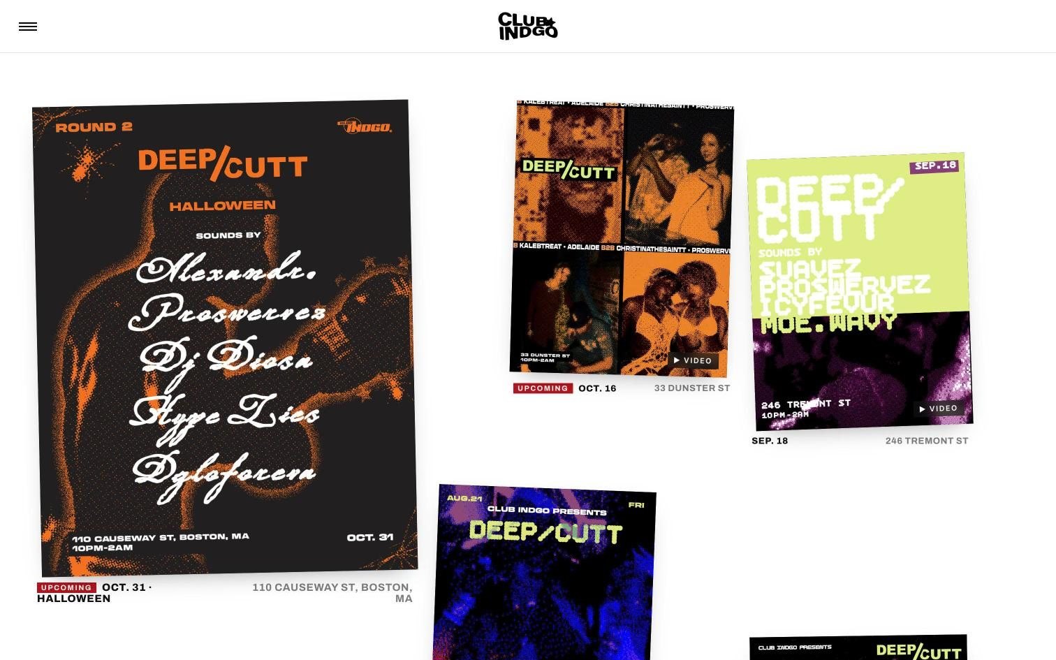 Club Indgo Website