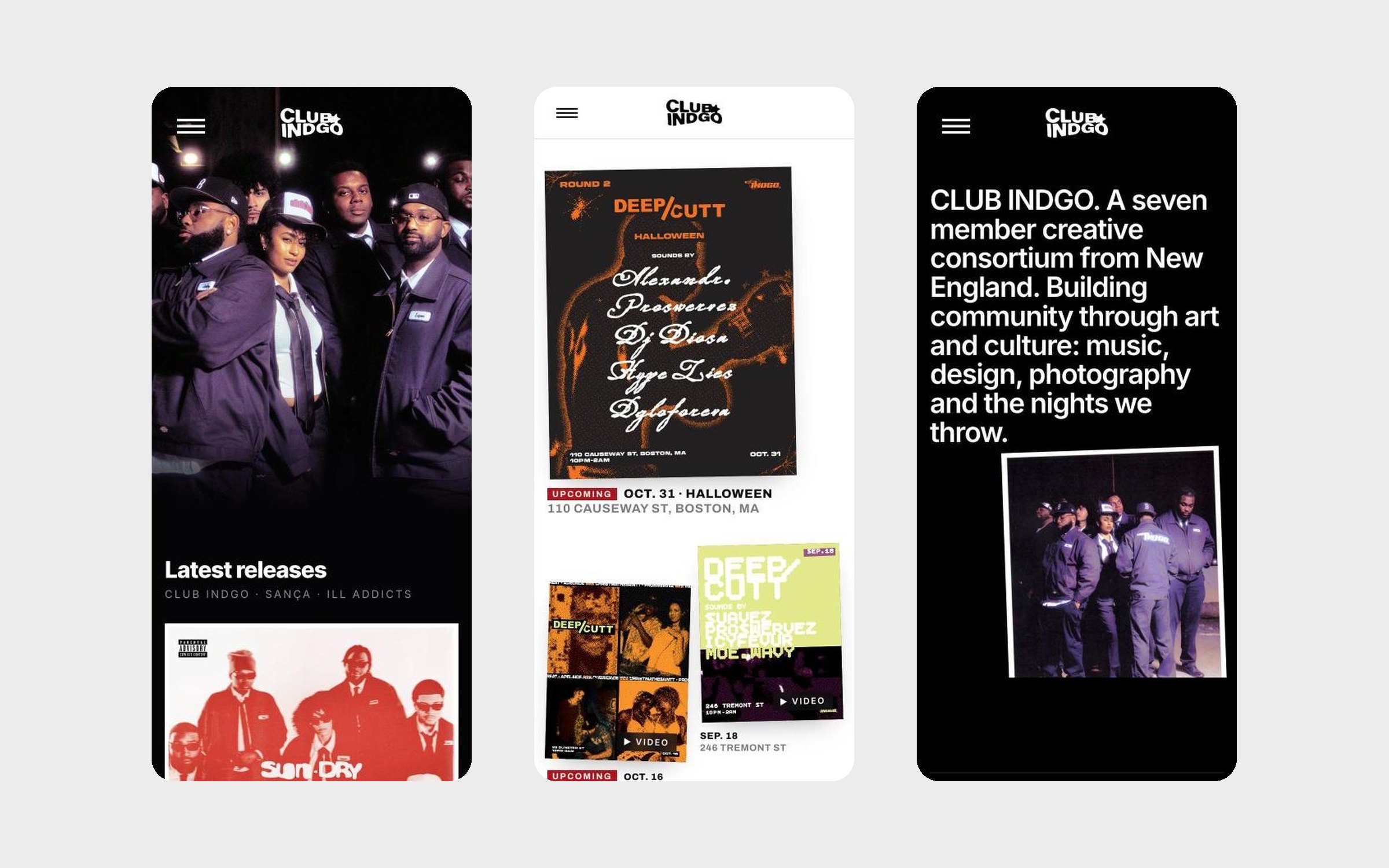 Club Indgo Website